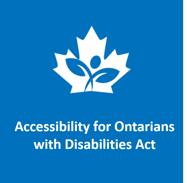 Accessibility for Ontarians with Disabilities Act with Company Logo