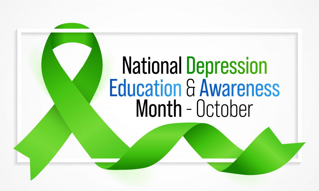 National Depression education and awareness month is observed every year in October, it is a common condition, and recovery is possible with the right treatment.