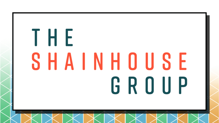 A business listing banner reads "The Shainhouse Group" in dark green and orange.