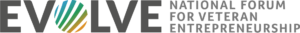 logo: Evolve, the national forum for veteran entrepreneurship.